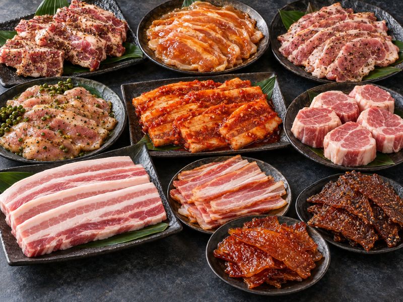 豬肉烤肉區