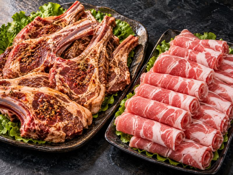 羊肉烤肉區